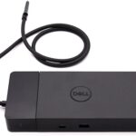 Dell WD22TB4 Thunderbolt 4 Docking Station ? Professional Dock with USB-C + HDMI + Dual DisplayPort + Ethernet + Audio Ports, 180W Power Delivery, Supports Dual 4K/Single 8K Displays,  without Adopter