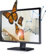 24-Inch Dell U2412M 1.5K IPS Monitor,8 ms,HDMI + DisplayPort + DVI + VGA,Adjustable Stand,Anti-Glare,8-bit Color