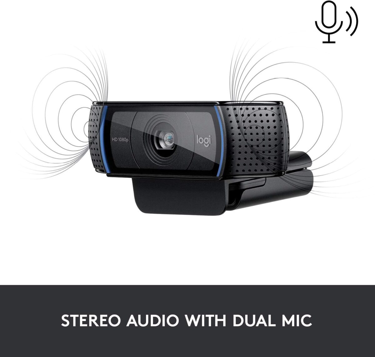 Logitech C920 HD Pro Full HD 1080p Autofocus Webcam with Stereo Microphones - Image 4